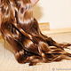 Hair for dolls is natural. ( Intense brown). Doll hair. Hair and everything for dolls. My Livemaster. Фото №6
