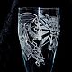 The Witcher. Beer glass. Wine Glasses. ArtGraving. My Livemaster. Фото №4