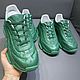 Sneakers made of genuine ostrich leather, in green!. Sneakers. SHOES&BAGS. My Livemaster. Фото №5