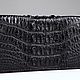 Кошелек из кожи крокодила на одной молнии IMA0033B32. Кошельки. CrocShop товары из экзотической кожи. Ярмарка Мастеров.  Фото №7
