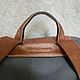 Винтаж: Оригинальный винтажный рюкзак Longchamp. Сумки винтажные. Chic bags. Ярмарка Мастеров.  Фото №4