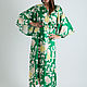 Green summer wrap dress, Boho dress - DR0164SK, Dresses, Sofia,  Фото №1