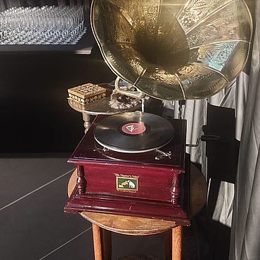 Граммофон His master’s voice. . Дизайн и реклама ручной работы - Ярмарка Мастеров Дизайн и реклама ручной работы. Ярмарка Мастеров - ручная работа Граммофон His master’s voice. Handmade.