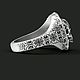  3д дизайн череп моделирование риноцерос. Кольца. Ксюша (xeniajewelry). Интернет-магазин Ярмарка Мастеров.  Фото №2