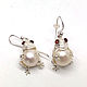 Pearl earrings 11 mm. Earrings. Urbanstyle. Online shopping on My Livemaster.  Фото №2