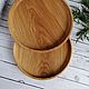 Тарелки D20-21 из древесины дуба. Тарелки. DM_woodproduct. Ярмарка Мастеров.  Фото №4