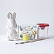 Toy for painting (Bunny). Blanks for decoupage and painting. Hill & Mill. Online shopping on My Livemaster.  Фото №2