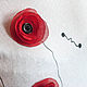 T-shirt is handmade and painting 'Poppies' spring gift to any girl. T-shirts. DrozdTM. Online shopping on My Livemaster.  Фото №2