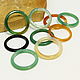 Set of thin rings 9 PCs dome of the forest, Rings, Gatchina,  Фото №1