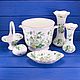 Винтажный фарфоровый колокольчик Kowloon от Crown Staffordshire. Колокольчики. Farfor Сlub. Интернет-магазин Ярмарка Мастеров.  Фото №2