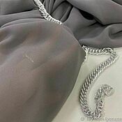 Материалы для творчества handmade. Livemaster - original item Fabric: Crepe chiffon silk. Handmade.