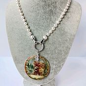 Украшения handmade. Livemaster - original item Necklace: Necklace Autumn. Handmade.