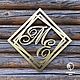 Monogram with initials. Gifts. egevica32. My Livemaster. Фото №4