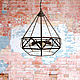 Glass chandelier in Gothic style Hermione 3 lamps, Chandeliers, Magnitogorsk,  Фото №1