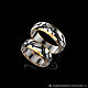 Заказать Обручальные кольца "Combination" из золота 585 пробы. BUGAKOV jewelry. Ярмарка Мастеров. . Обручальные кольца Фото №3