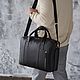 Men's bag with a compartment for a laptop and A4 ' Bruno'. Men\'s bag. DragonBags - Men's accessories. My Livemaster. Фото №7