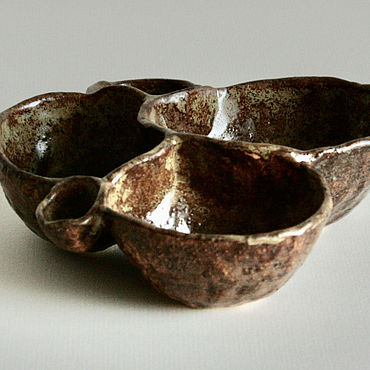 Посуда ручной работы. Ярмарка Мастеров - ручная работа Менажница Аскет. Handmade.
