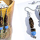 Order Ceramic earrings. TinaRita. Livemaster. . Jewelry Sets Фото №3