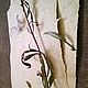 Hand-cast paper 'Autumn morning'. Drawing paper. 'SoloMA'/Природная бумага. My Livemaster. Фото №6