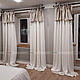 Linen curtains with bow ties. Curtains1. Linenburg. My Livemaster. Фото №4