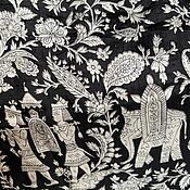 Материалы для творчества handmade. Livemaster - original item Indian Elephant fabric, silk, India. Handmade.