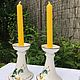 candle holders 2 PCs. Villeroy&Boch Botanica, Luxembourg. Vintage candlesticks. Dutch West - Indian Company. Online shopping on My Livemaster.  Фото №2