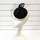 Order felt hat with veil retro. Color black. Exclusive HATS. LANA ANISIMOVA.. Livemaster. . Hats1 Фото №3