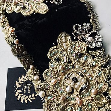 Аксессуары ручной работы. Ярмарка Мастеров - ручная работа LuxuryМаска"Legend  Baroque"в стиле DG. Handmade.
