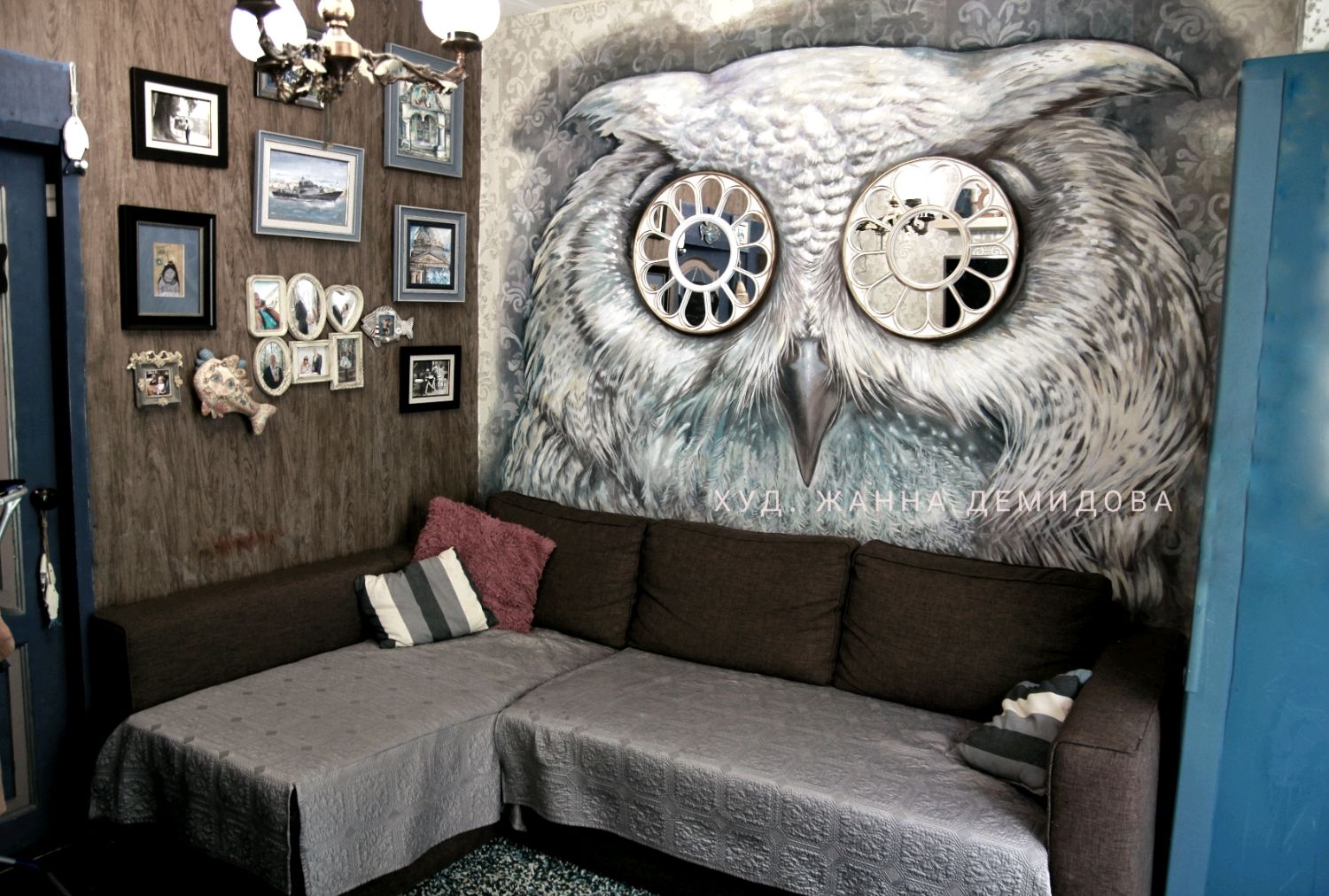 10 стильных способов оформить стену над диваном в гостиной | Женские штучки | Дзен