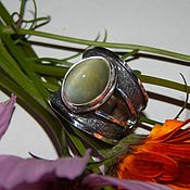 Кольцо "Авесто" из уральского берилла