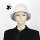 Stylish youth hat ' Fedora'. 100% wool. Two colors. Hats1. Mishan (mishan). My Livemaster. Фото №5