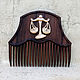 Wooden comb for hair signs of the zodiac 'Libra'. Combs. CreationSergea. My Livemaster. Фото №5