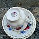 Чайное трио"Цветы месяца". Август. Royal Albert. Чайные пары. Розалия Камалова. Ярмарка Мастеров.  Фото №4