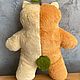 Игрушка ручной работы Кот Персик. Мягкие игрушки. Сказки Вулфура. Интернет-магазин Ярмарка Мастеров.  Фото №2