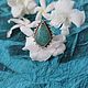 Кольцо с амазонитом. Кольца. Vadjra-jewelry. Ярмарка Мастеров.  Фото №5