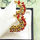 Мастер-класс: серьги-полукольца "Сиам". Мастер-классы. Gardenia jewelry. Ярмарка Мастеров.  Фото №6