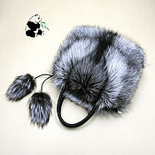 Сумки и аксессуары handmade. Livemaster - original item Silver Fox fur bag. Stylish ladies ` accessory №15. Handmade.