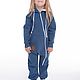Children's jumpsuit 'Van Kids' Indigo SWEETSUIT ONE KIDS. Overall for children. FUNKY RIDE. Online shopping on My Livemaster.  Фото №2