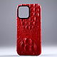 Чехол на любую модель iPhone/Samsung/Sony/Honor из кожи крокодила. Чехол. CrocShop товары из экзотической кожи. Интернет-магазин Ярмарка Мастеров.  Фото №2