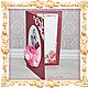 Cards with embroidery: Flower Girl 2. Cards. oksanapodarki. Online shopping on My Livemaster.  Фото №2