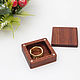 Wooden ring case. Gift wrap. Spirit of tree. My Livemaster. Фото №6