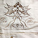 Embroidery on linen. Monogram. Valances and skirts for the bed. mybroidery. Online shopping on My Livemaster.  Фото №2