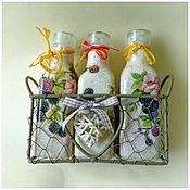 Сувениры и подарки handmade. Livemaster - original item Set of vases for the flowers on the stand 