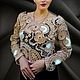 Jackets: Elegant Lace Blouse. Sweater Jackets. Crochet clothing. Olesya Petrova. Online shopping on My Livemaster.  Фото №2