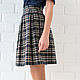 Plaid skirt. Skirts. Ksenia Cvetko. Online shopping on My Livemaster.  Фото №2