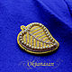 brooches: A beaded brooch is Yellow autumn leaf. Brooches. Oksanasan. Online shopping on My Livemaster.  Фото №2