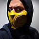 Copy of Mortal Combat Scorpion mask. Character masks. Kachestvennye avtorskie maski (Magazinnt). Ярмарка Мастеров.  Фото №6