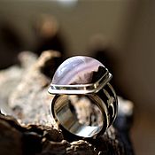 Украшения handmade. Livemaster - original item Ring with chalcedony. Handmade.