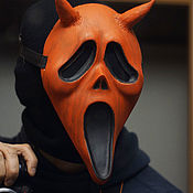 Субкультуры handmade. Livemaster - original item Killer Devil with Horns Mask Dead by daylight mask. Handmade.