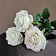 Белые розы из полимерной глины. Букеты. Belasvetlaja. Ярмарка Мастеров.  Фото №5